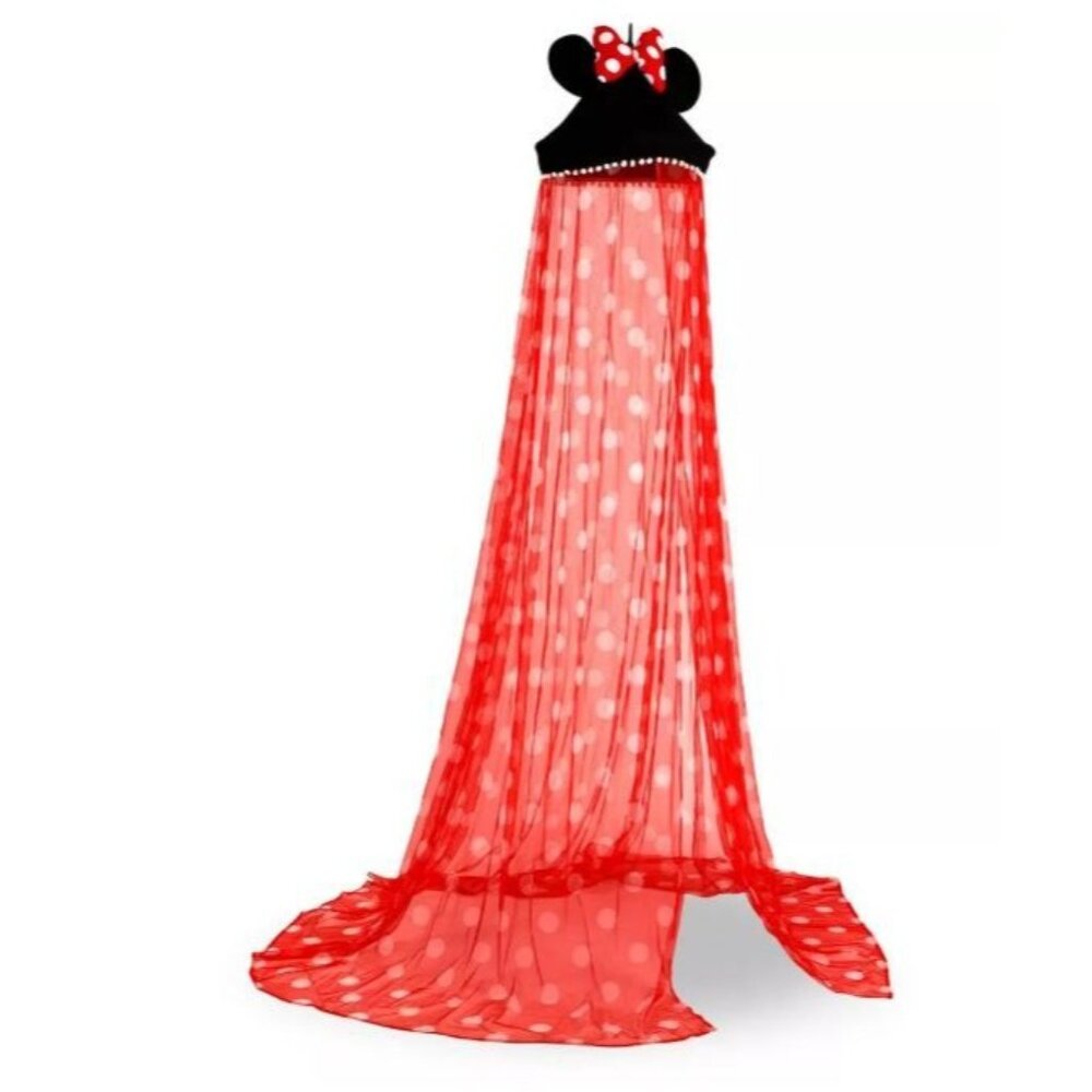 Mickey Mouse & Friends Kids Bed Canopy Curtains for Ceiling, Hanging Mosquito Ne